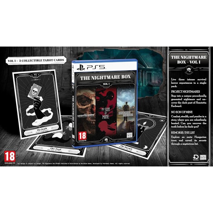 Meridiem Games PS5 The Nightmare Box: Volume I