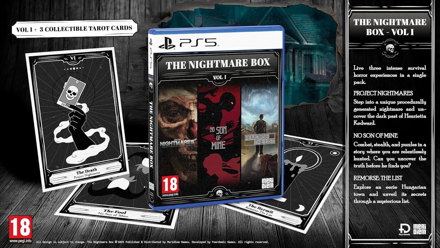 Meridiem Games PS5 The Nightmare Box: Volume I
