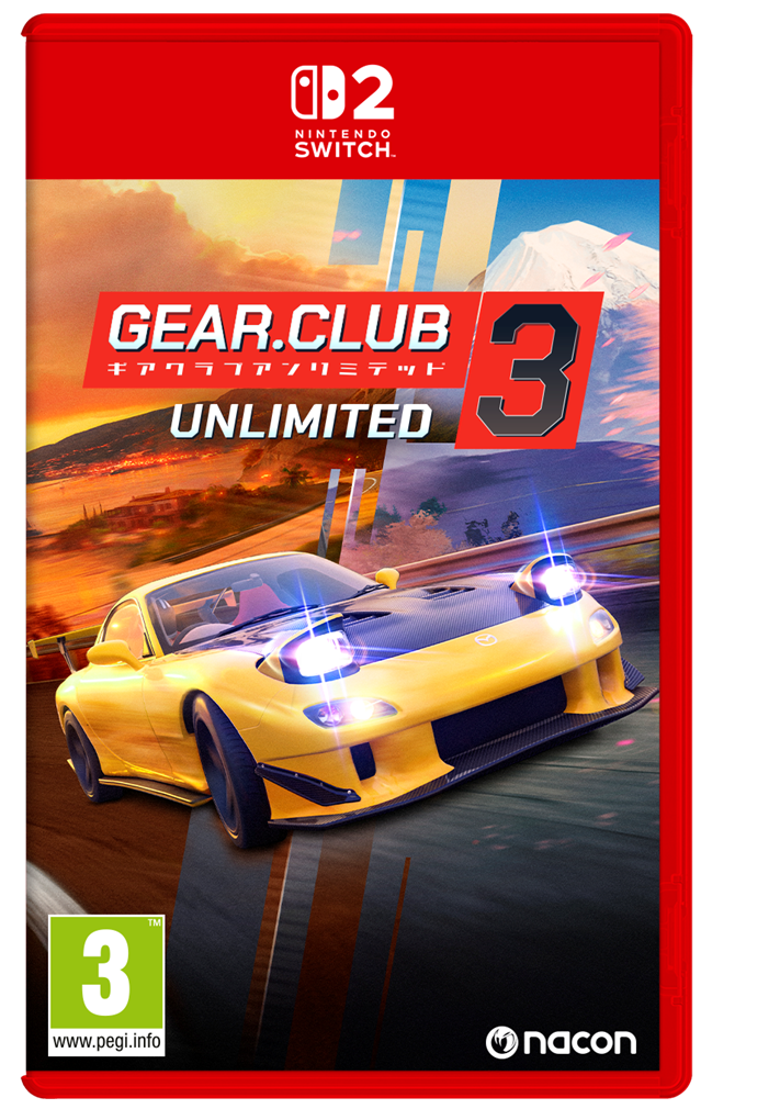 Nintendo Switch 2 Gear.Club Unlimited 3 + Pre-Order Bonus afbeelding