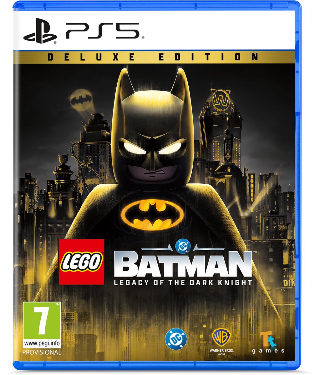 PS5 LEGO Batman: Legacy of the Dark Knight - Deluxe Edition + Pre-Order Bonus afbeelding