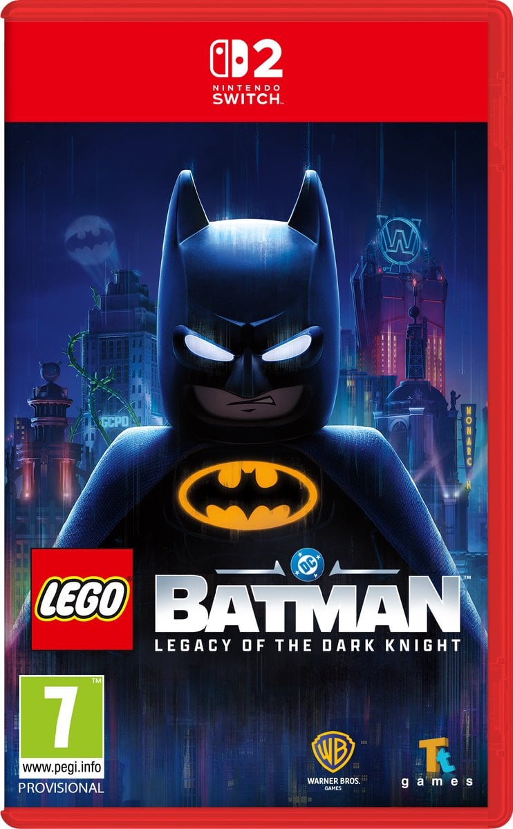 Nintendo Switch 2 LEGO Batman: Legacy of the Dark Knight + Pre-Order Bonus afbeelding
