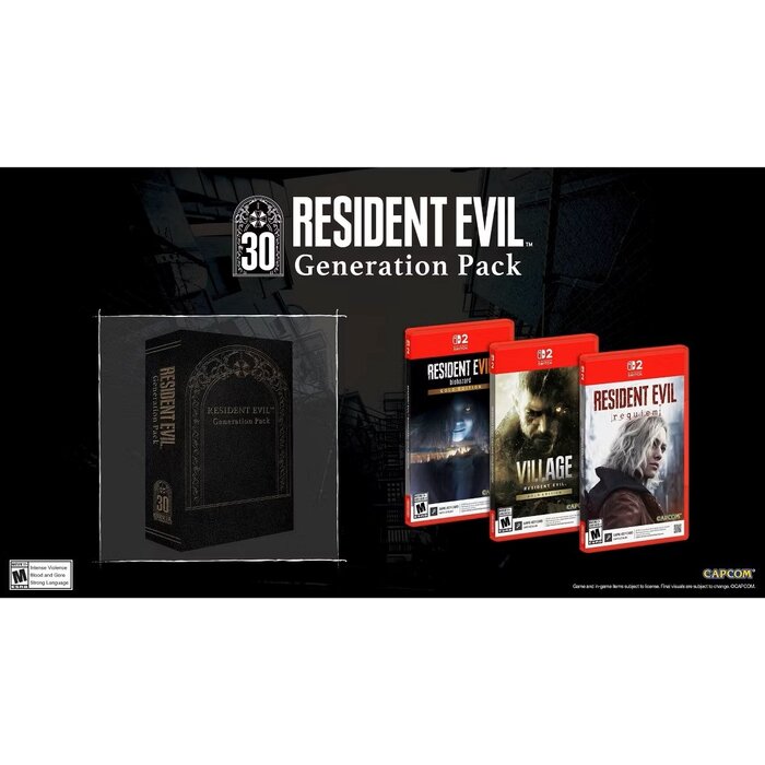 Capcom Nintendo Switch 2 Resident Evil Generation Pack