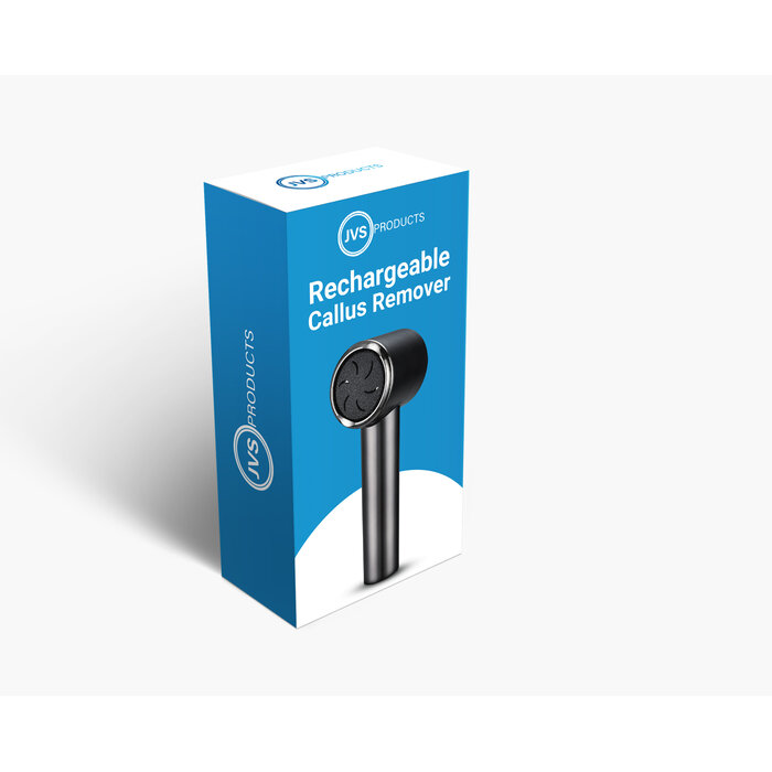 JVS Products Elektrische Eeltverwijderaar - Digitale Display - 4 Verschillende Slijpkoppen - Automatisch Opzuigsysteem - USB-Oplaadbaar - IPX6 Waterbestendig – Voetvijl - Zwart