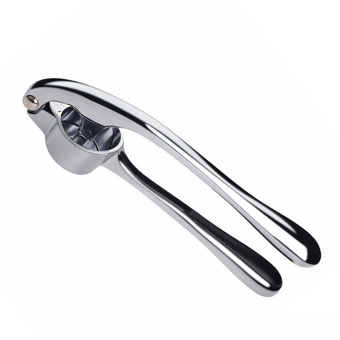 JVS Products Knoflookpers - Gemberpers - Lookpers - Vaatwasser bestendig - Roestvrij - Zilver