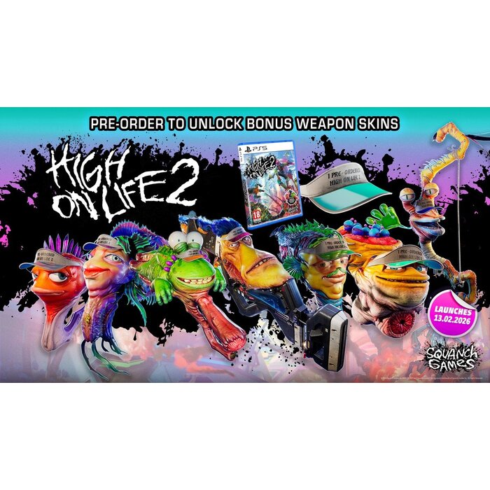 Plaion PS5 High On Life 2 + Pre-Order Bonus