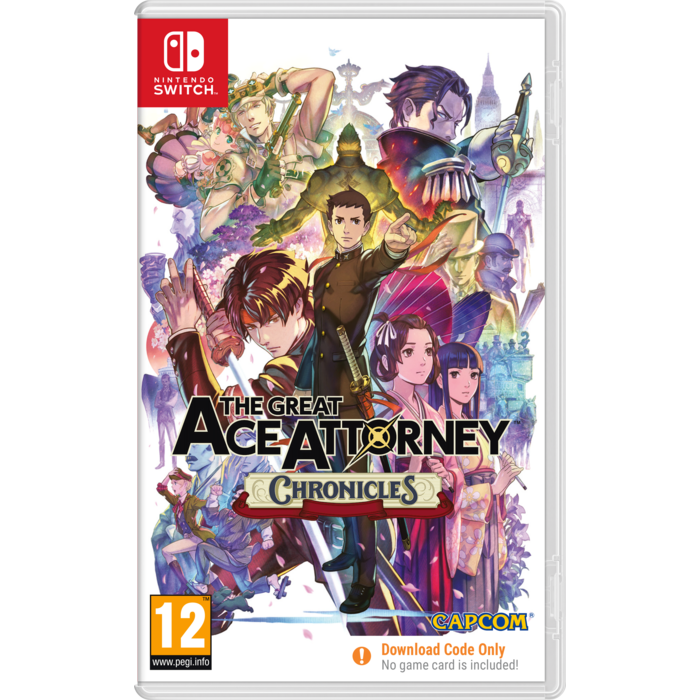 Capcom Nintendo Switch Great Attorney Chronicles (Code in Box)
