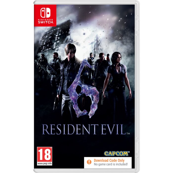 Capcom Nintendo Switch Resident Evil 6 (Code in Box)