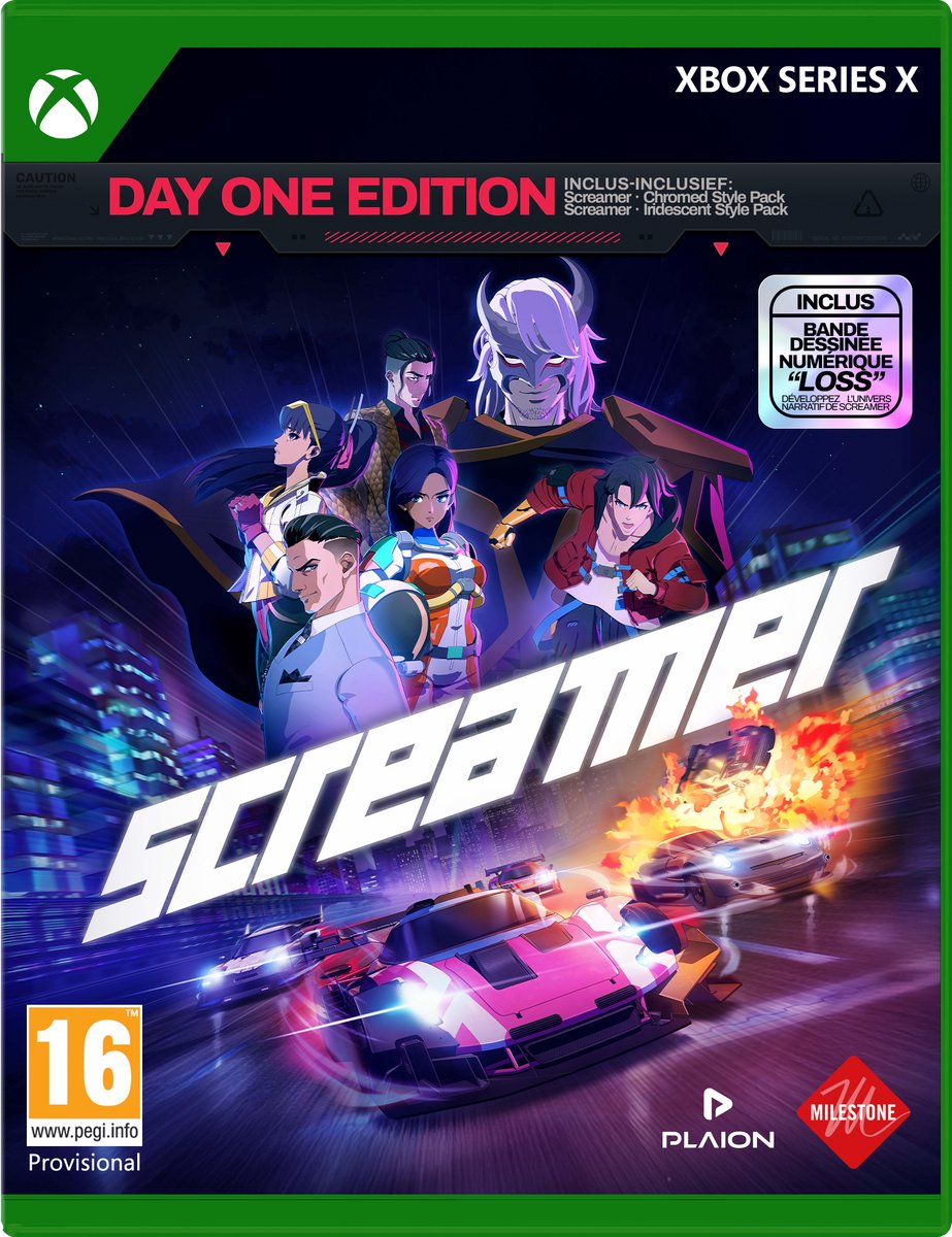 Xbox Series X SCREAMER - Day One Edition + Pre-Order Bonus afbeelding