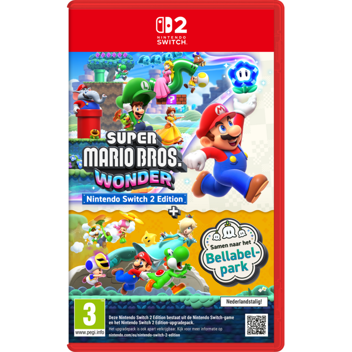 Nintendo Nintendo Switch 2 Super Mario Bros. Wonder + Samen naar het Bellabelpark