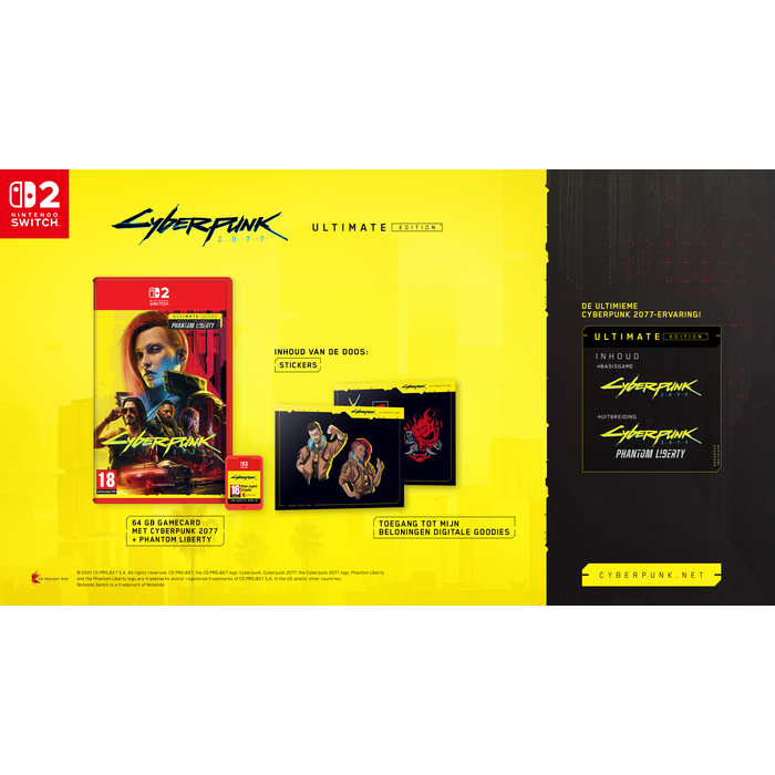 Bandai Namco Nintendo Switch 2 Cyberpunk 2077: Ultimate Edition