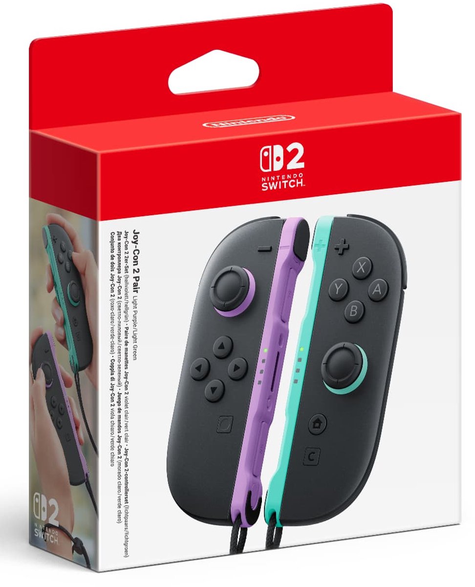 Joy-Con Paar (Groen/Paars)