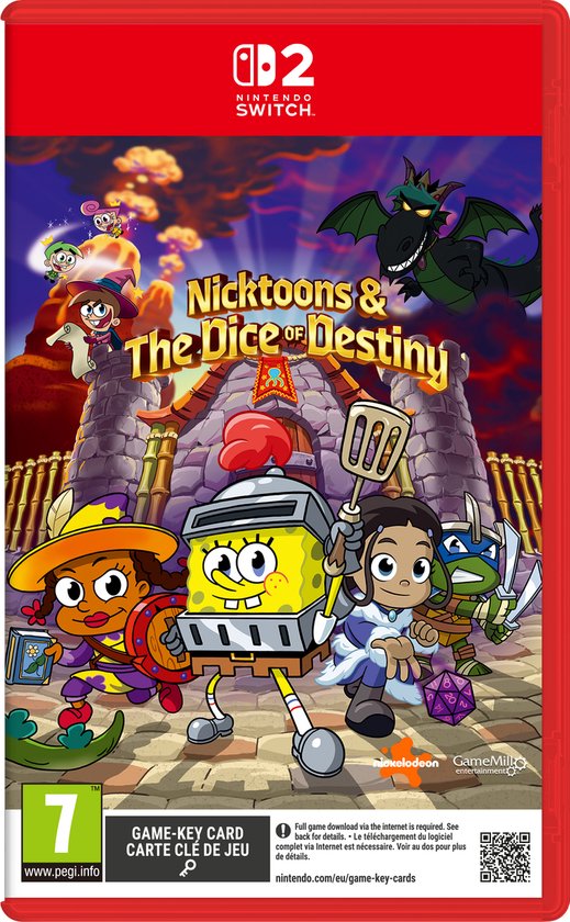 nickelodeon Nintendo Switch 2 NickToons & The Dice of Destiny