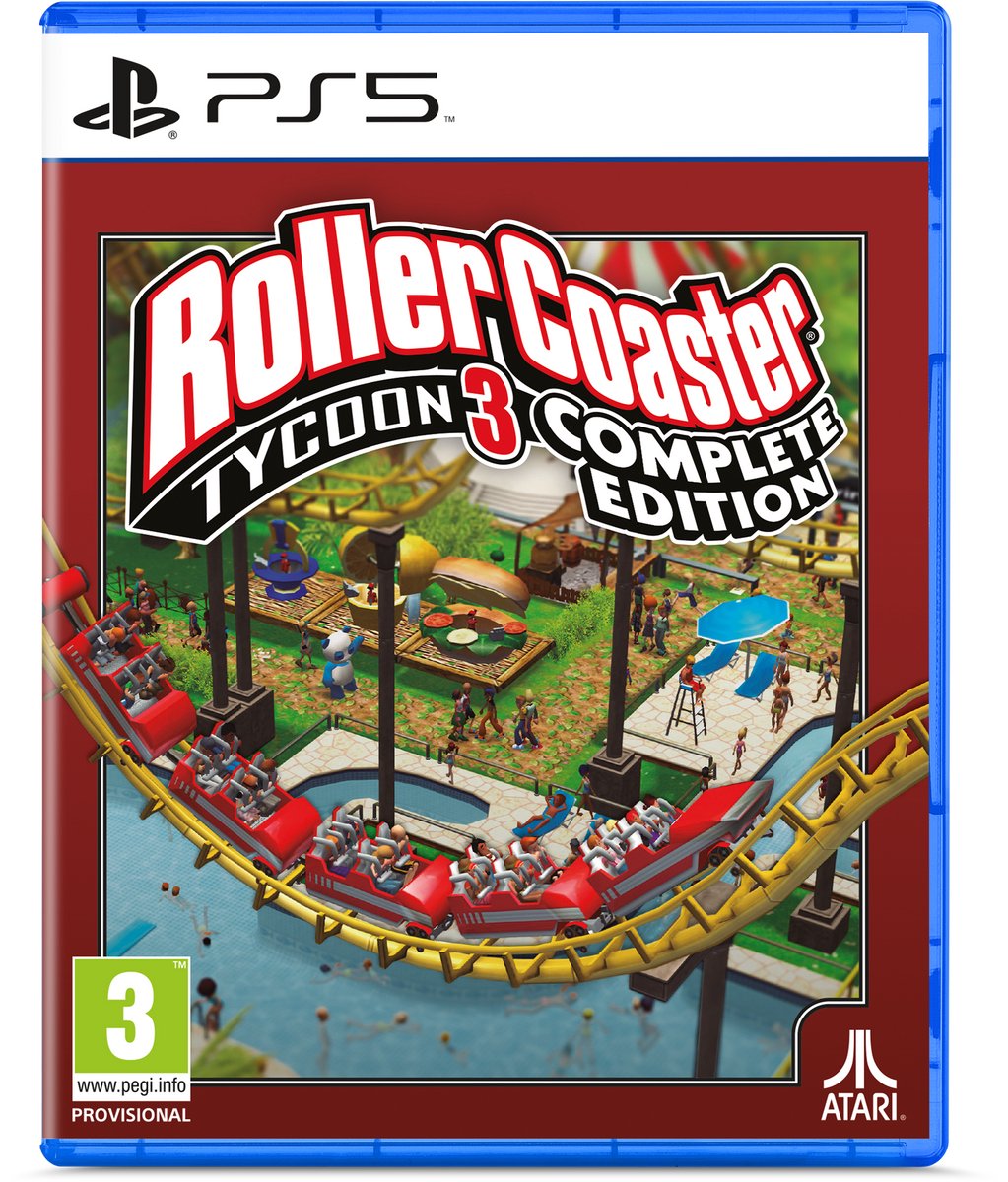Mindscape PS5 RollerCoaster Tycoon 3 - Complete Edition