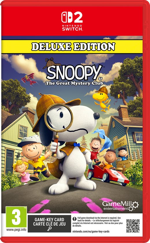 Mindscape Nintendo Switch 2 Snoopy & The Great Mystery Club - Deluxe Edition