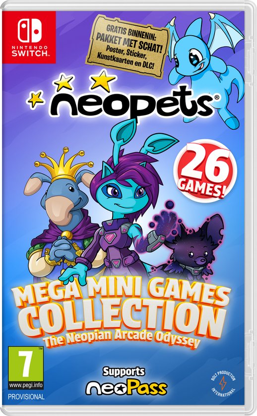 Mindscape Nintendo Switch Neopets Mega Mini Games Collection - Day One Edition