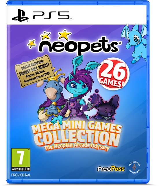 Mindscape PS5 Neopets Mega Mini Games Collection - Day One Edition