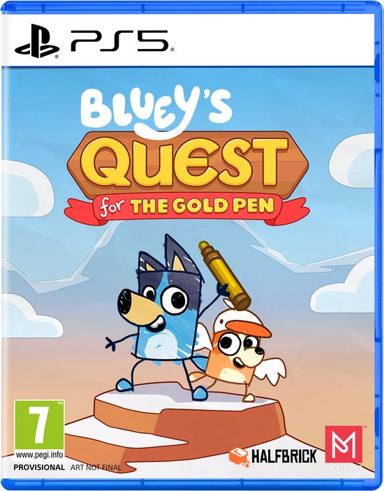 Mindscape PS5 Bluey's Quest for the Gold Pen