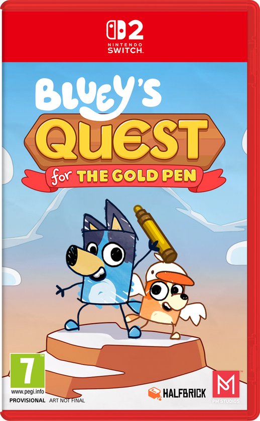 Mindscape Nintendo Switch 2 Bluey's Quest for the Gold Pen
