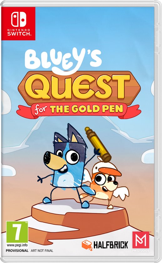 Mindscape Nintendo Switch Bluey's Quest for the Gold Pen