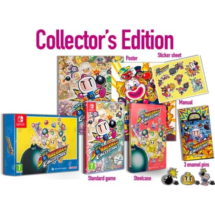 Clear River Games Nintendo Switch Super Bomberman Collection - Collector's Edition
