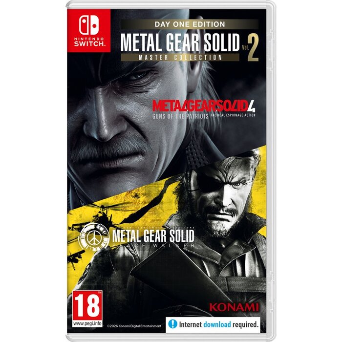 Konami Nintendo Switch Metal Gear Solid Master Collection Vol. 2 - Day One Edition