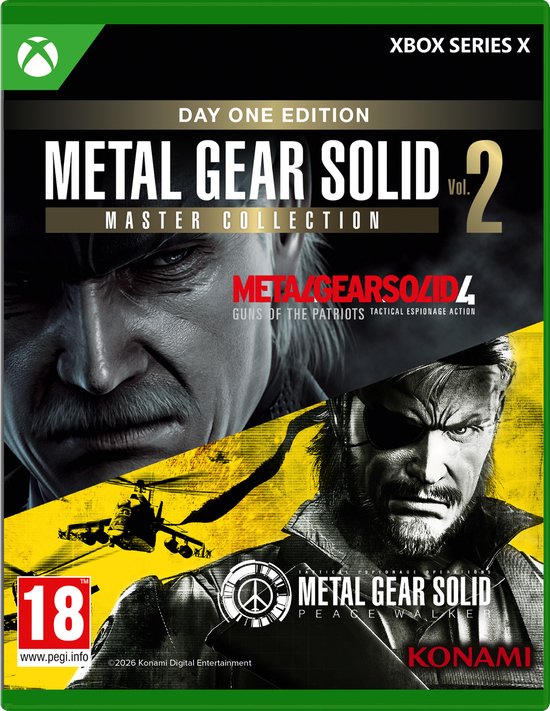 Xbox Series X Metal Gear Solid Master Collection Vol. 2 - Day One Edition afbeelding