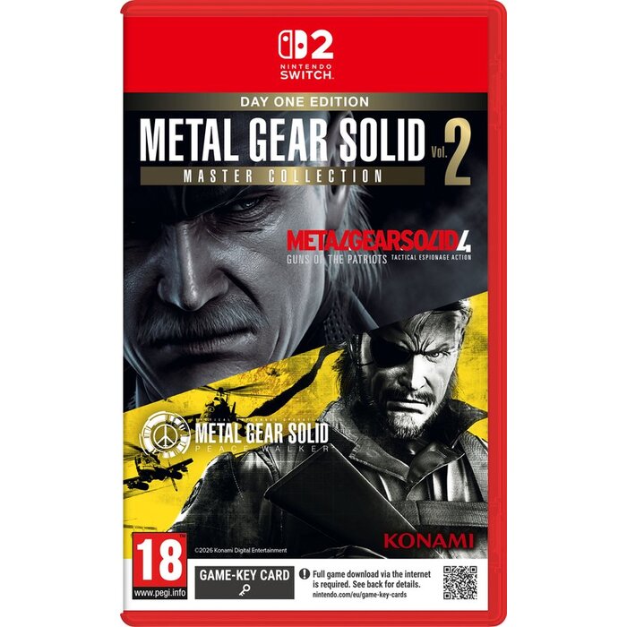 Konami Nintendo Switch 2 Metal Gear Solid Master Collection Vol. 2 - Day One Edition