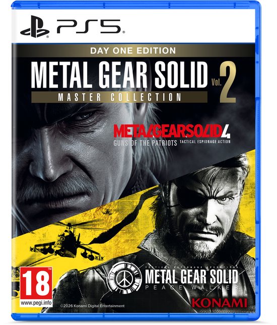 PS5 Metal Gear Solid Master Collection Vol. 2 - Day One Edition afbeelding