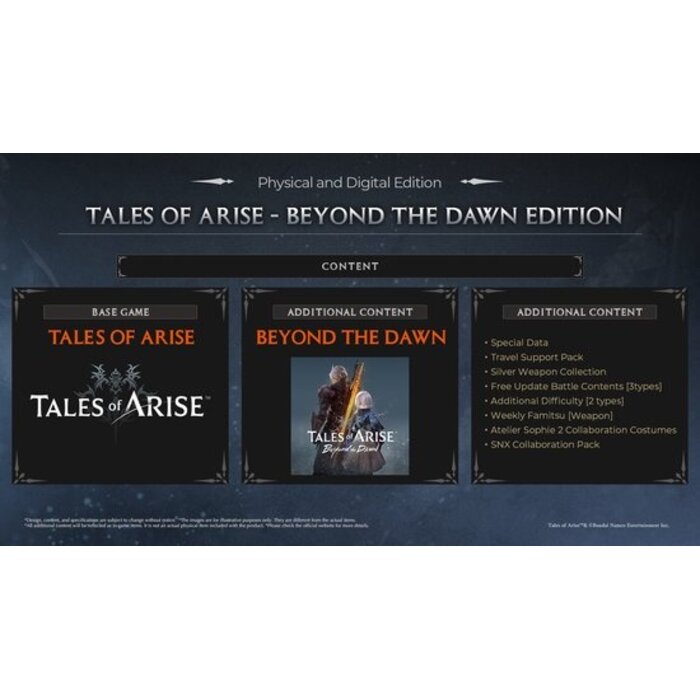 Bandai Namco Nintendo Switch 2 Tales of Arise - Beyond The Dawn Edition