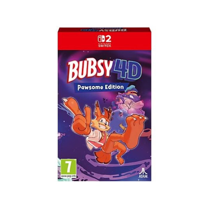 Accolade Nintendo Switch 2 Bubsy 4D - Pawsome Edition