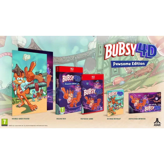 Accolade Nintendo Switch 2 Bubsy 4D - Pawsome Edition