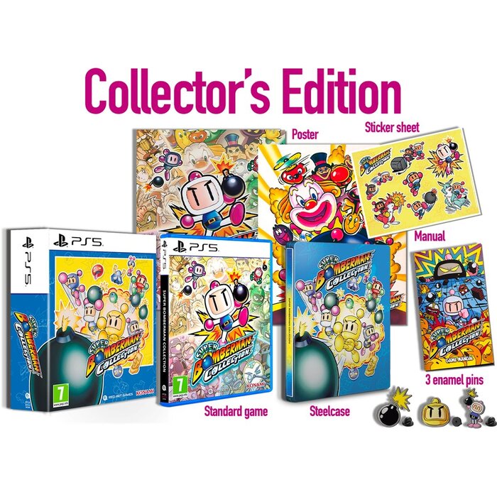 Konami PS5 Super Bomberman Collection - Collector's Edition