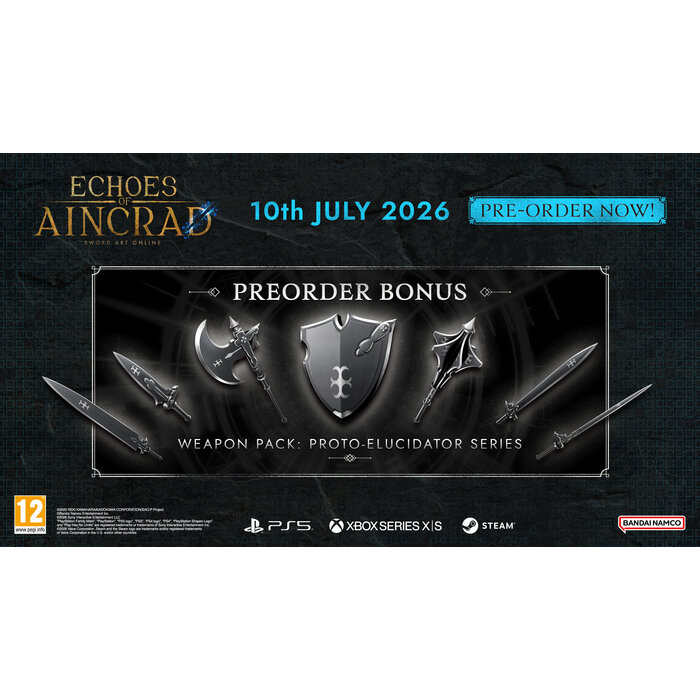 Bandai Namco PS5 Echoes of Aincrad + Pre-Order Bonus