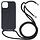 Samsung Galaxy S26 Ultra hoesje - Backcover - Koord - Softcase - Flexibel - TPU - Zwart
