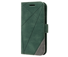 JVS Products Samsung Galaxy S26 Ultra hoesje - Bookcase - Pasjeshouder - Portemonnee - Patroon - Kunstleer - Groen