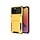 Samsung Galaxy S26 Ultra hoesje - Backcover - Pasjeshouder - Portemonnee - TPU - Geel