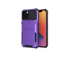 JVS Products Samsung Galaxy S26 Plus hoesje - Backcover - Pasjeshouder - Portemonnee - TPU - Paars