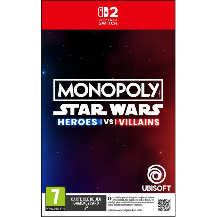 Ubisoft Nintendo Switch 2 Monopoly: Star Wars Heroes vs Villains + Pre-Order Bonus