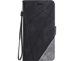 JVS Products Samsung Galaxy A57 hoesje - Bookcase - Pasjeshouder - Portemonnee - Patroon - Kunstleer - Zwart