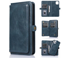 JVS Products Samsung Galaxy S26 Ultra hoesje - Bookcase - Afneembaar 2 in 1 - Backcover - Pasjeshouder - Portemonnee - Kunstleer - Blauw