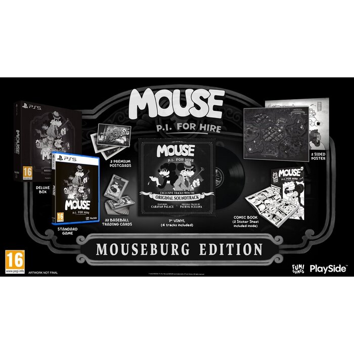 Mindscape PS5 Mouse: P.I. For Hire - Mouseburg Edition