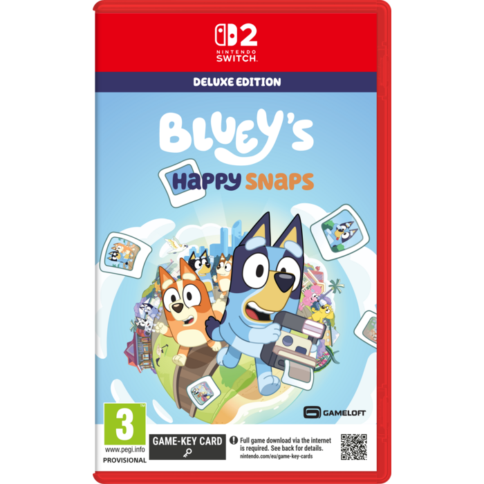 Bandai Namco Nintendo Switch 2 Bluey's Happy Snaps - Deluxe Edition