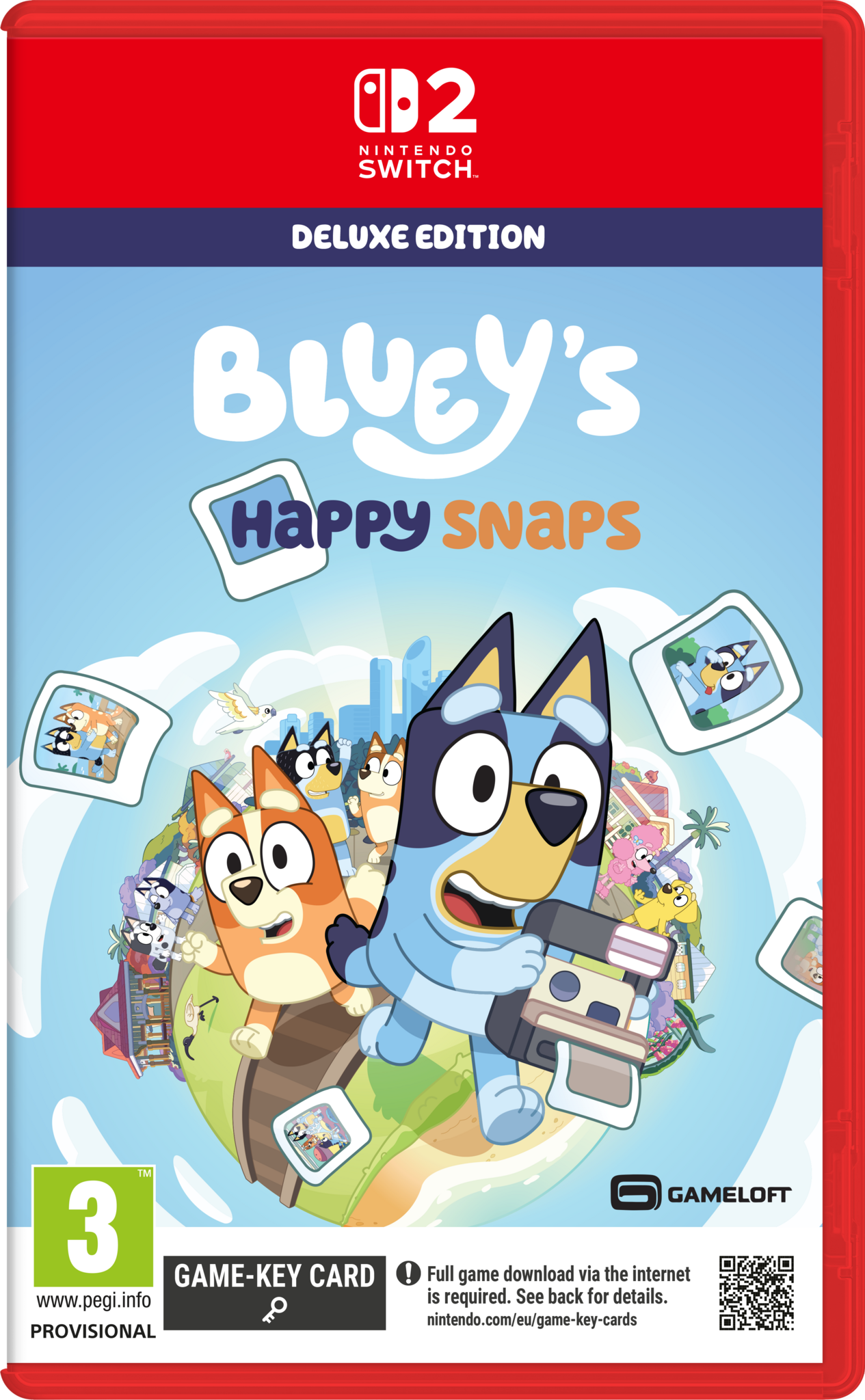 Bandai Namco Nintendo Switch 2 Bluey's Happy Snaps - Deluxe Edition