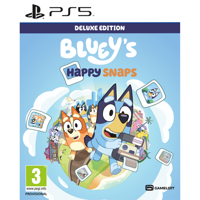 Bandai Namco PS5 Bluey's Happy Snaps - Deluxe Edition