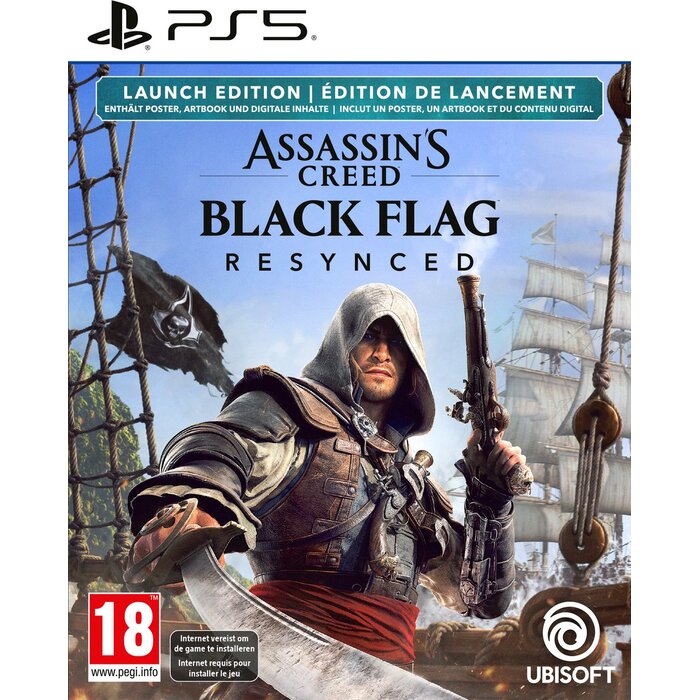 Ubisoft PS5 Assassin's Creed: Black Flag Resynced - Launch Edition + Pre-Order Bonus