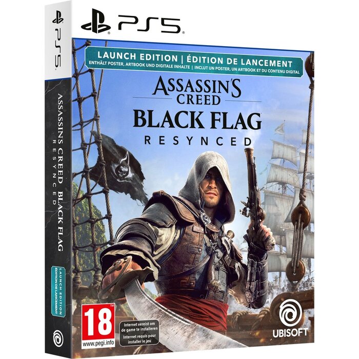 Ubisoft PS5 Assassin's Creed: Black Flag Resynced - Launch Edition + Pre-Order Bonus