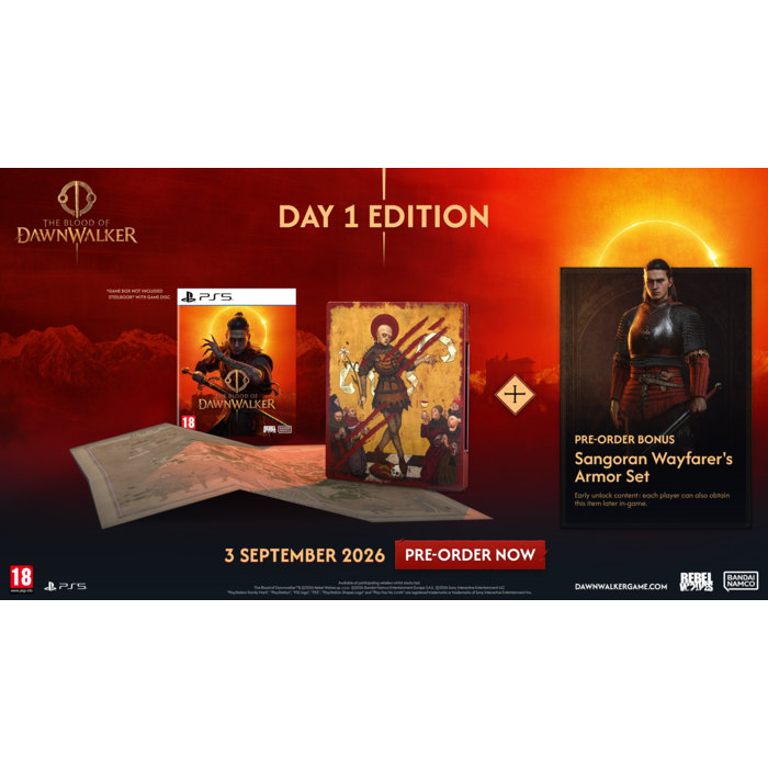 Bandai Namco PS5 The Blood of Dawnwalker - Day One Edition + Pre-Order Bonus