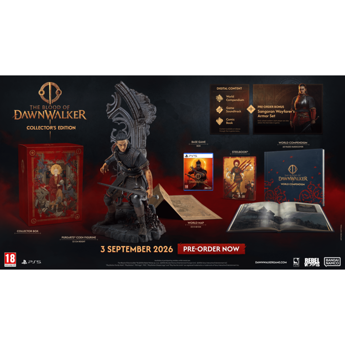 Bandai Namco PS5 The Blood of Dawnwalker - Collector's Edition + Pre-Order Bonus