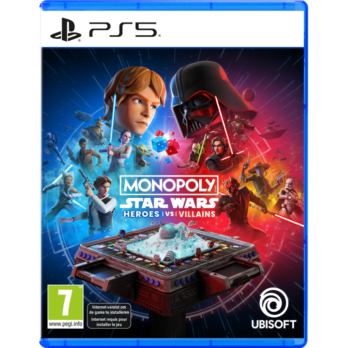 Ubisoft PS5 Monopoly: Star Wars Heroes vs Villains + Pre-Order Bonus