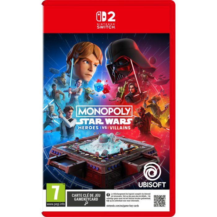 Ubisoft Nintendo Switch 2 Monopoly: Star Wars Heroes vs Villains + Pre-Order Bonus